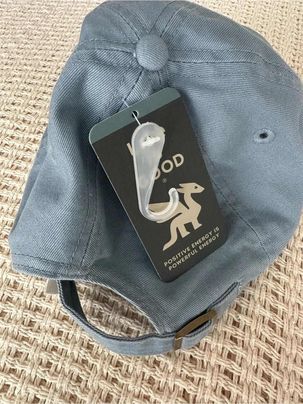 Life Is Good Light Blue Sun Logo Baseball Cap